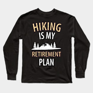 Mountains Hiking Long Sleeve T-Shirt